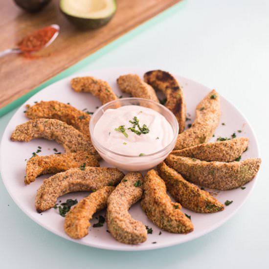 Cajun Avocado Fries – 4 Ingredients