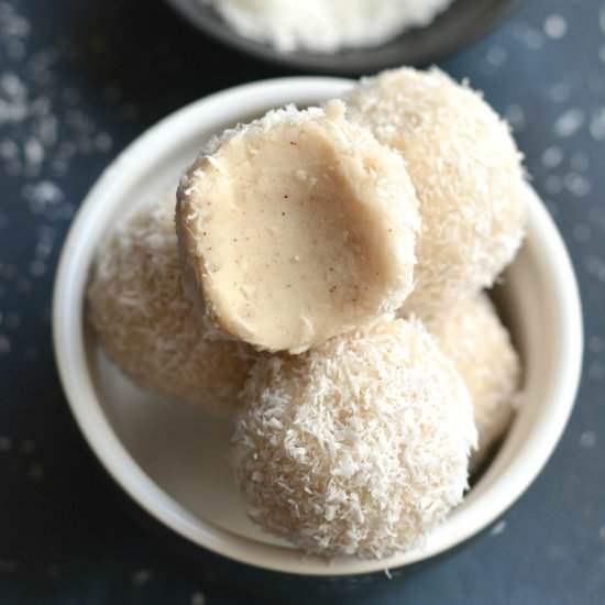 Sugar Free Coconut Bites