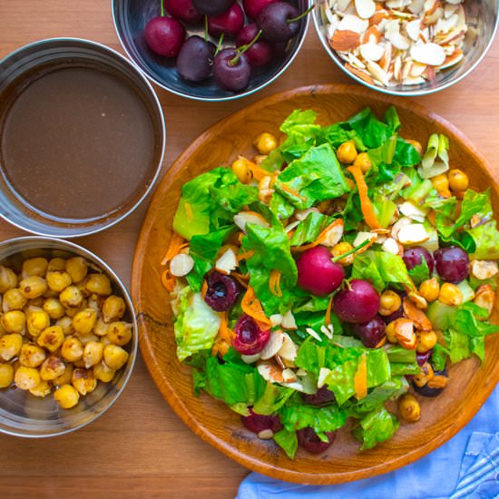 Cherry Chickpea Salad