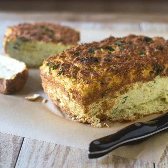 GF Cauliflower Cheese Bread