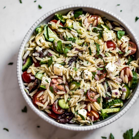 Mediterranean Orzo Salad