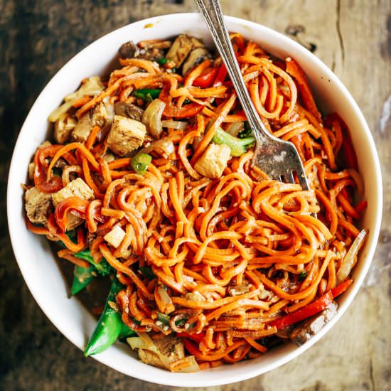 low calorie low mein