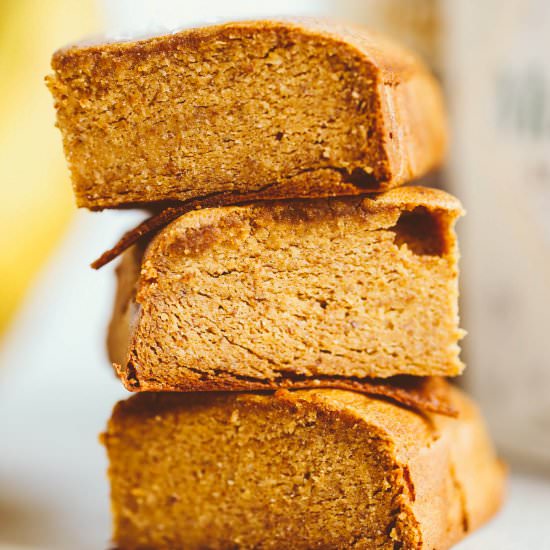 BLender banana bars paleo