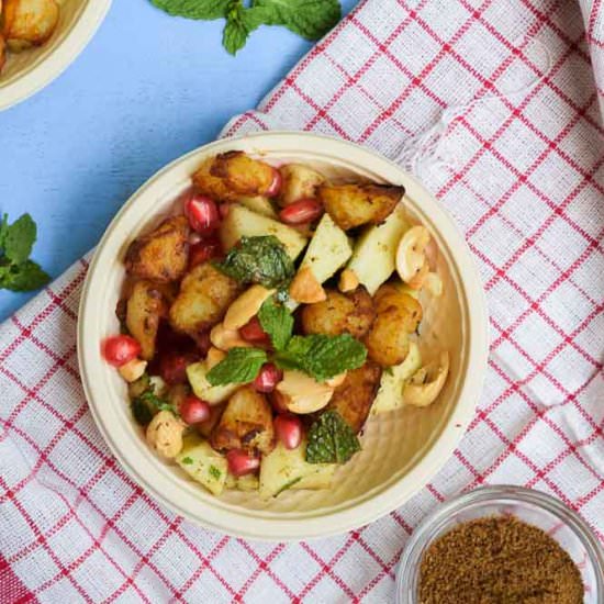 Fried potato salad(Aloo chaat)