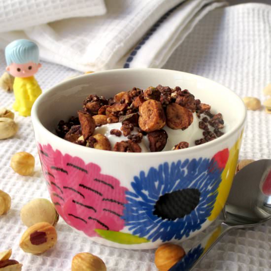 Chocolate Quinoa Granola