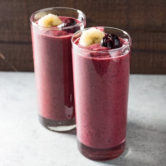 Banana Cherry Smoothie