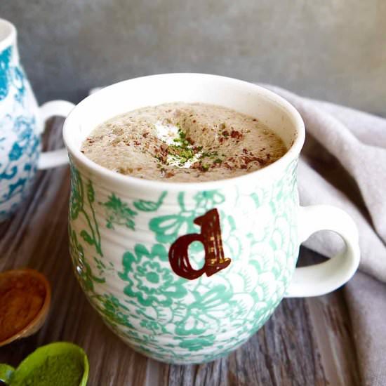 Dairy-Free Matcha Hot Chocolate