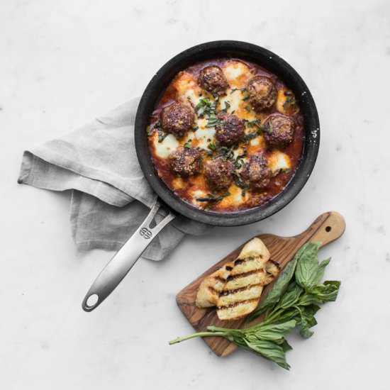 Spicy Meatballs with Cheese
