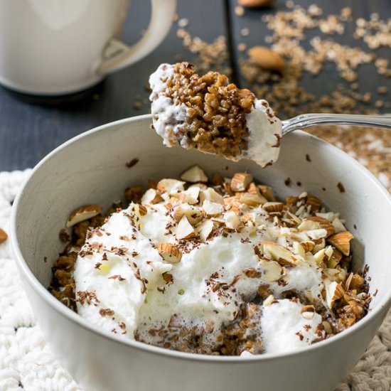 Almond Java Breakfast Bulgur
