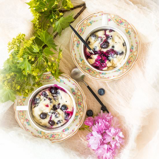 Blueberry Bliss In A Mug