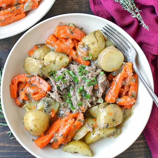 Paleo Whole30 Instant Pot Roast