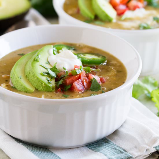 Chicken and White Bean Chili