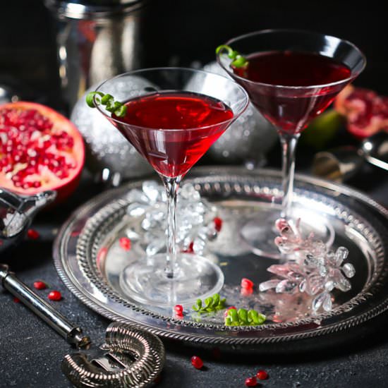 Pomegranate Martini