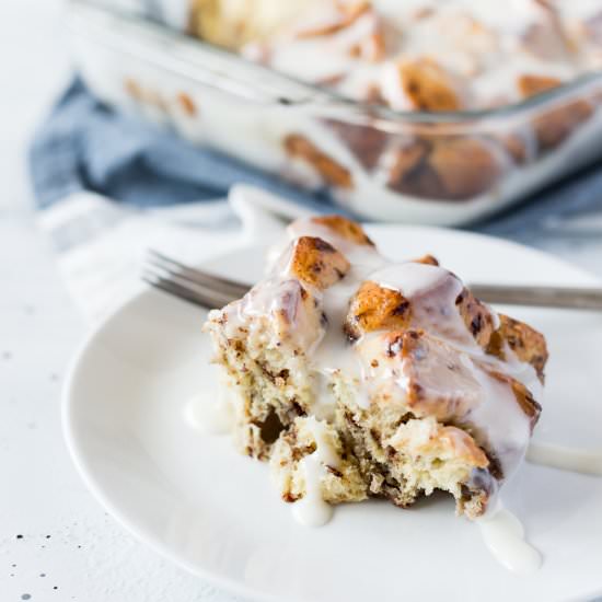 Cinnamon Roll Casserole
