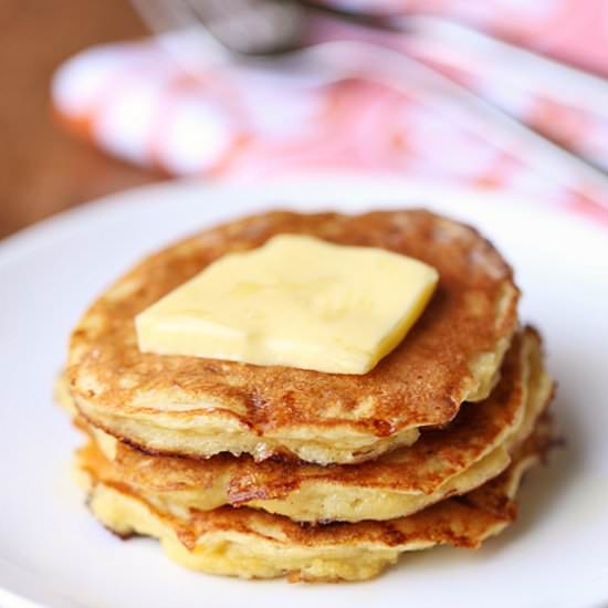 Cottage Cheese Pancakes
