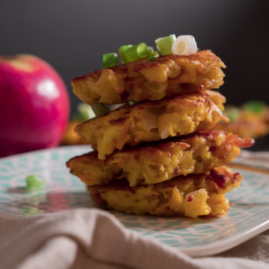Apple Potato Fritters