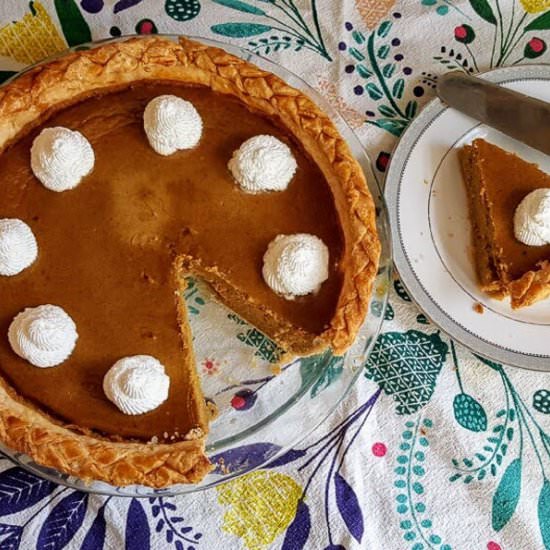 Pumpkin Pie from Scratch