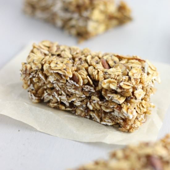 Chewy Homemade Granola Bars