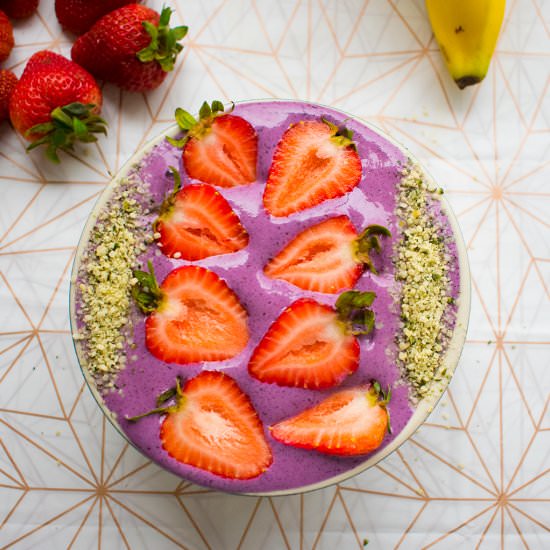 Blueberry SMoothie Bowl