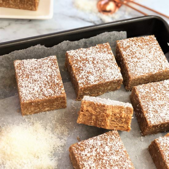 Peanut Butter Caramel Slice