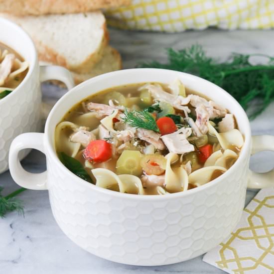 Homemade Chicken Noodle Soup