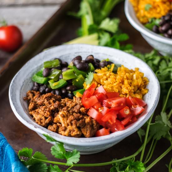 Healthy Taco Bowls