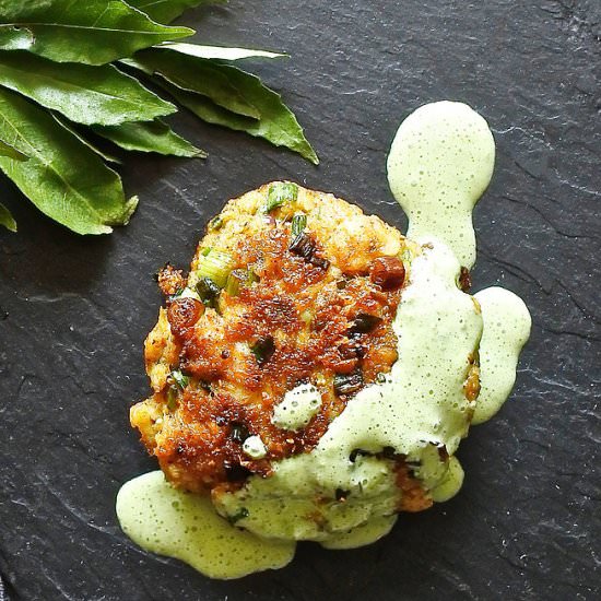 Indian Spiced Fish Cakes