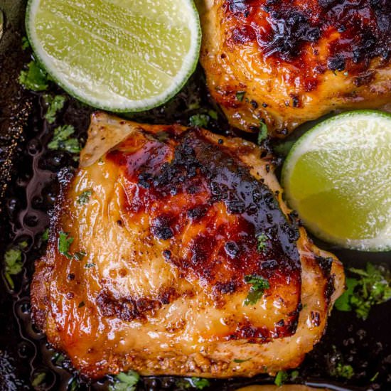 Baked Honey Lime Chicken