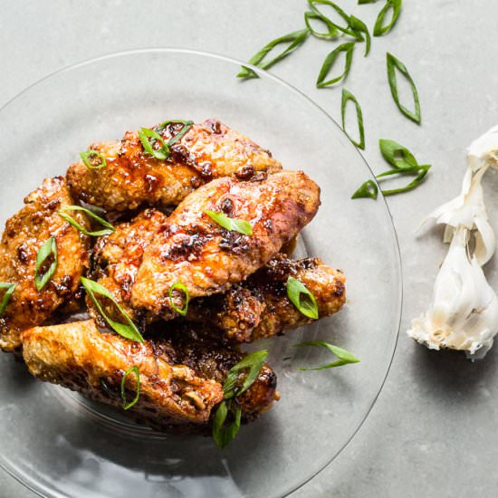 Honey-Garlic Chicken Wings