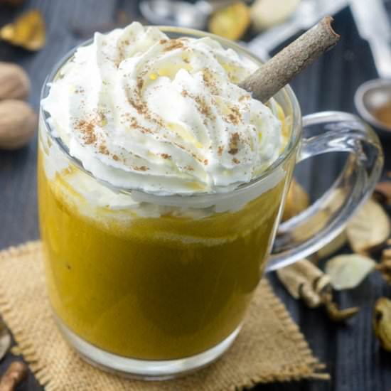 Pumpkin spice drink