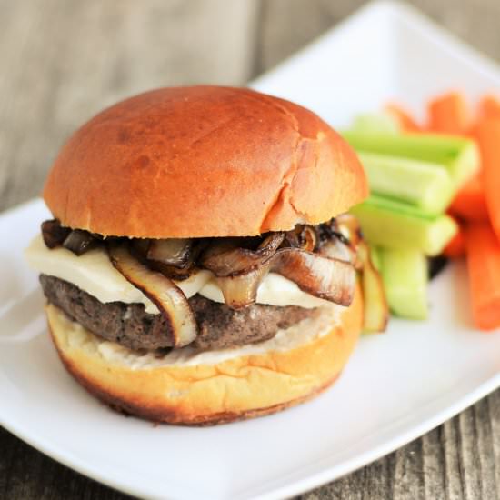 Blended Mushroom Burger