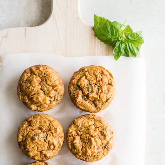 Broccoli Pizza Muffins