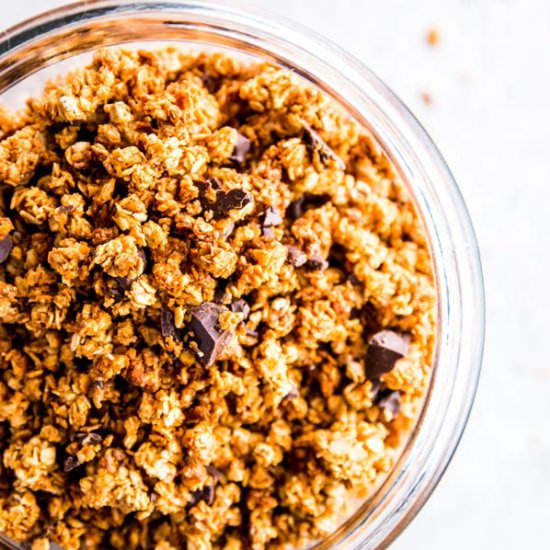 Chocolate Peanut Butter Granola