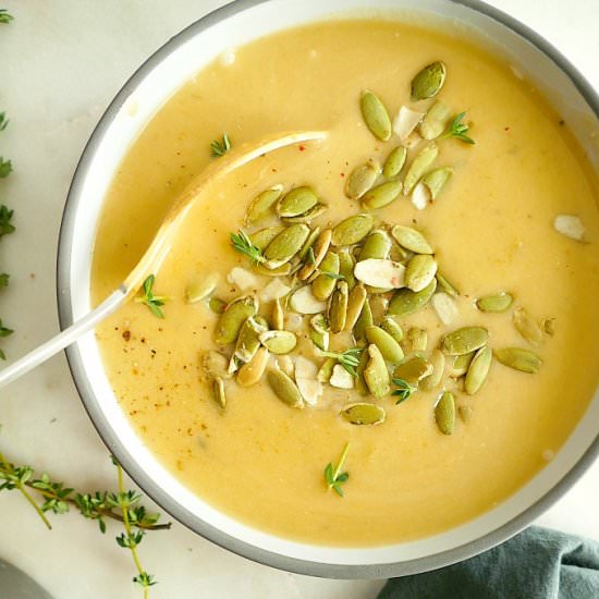 Butternut Squash and Pear Soup