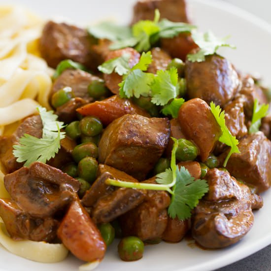 Chili Beef and Vegetables