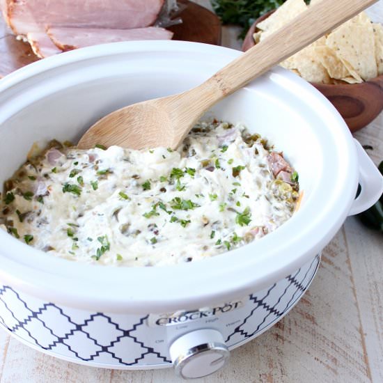 Ham & Cheese Jalapeno Popper Dip
