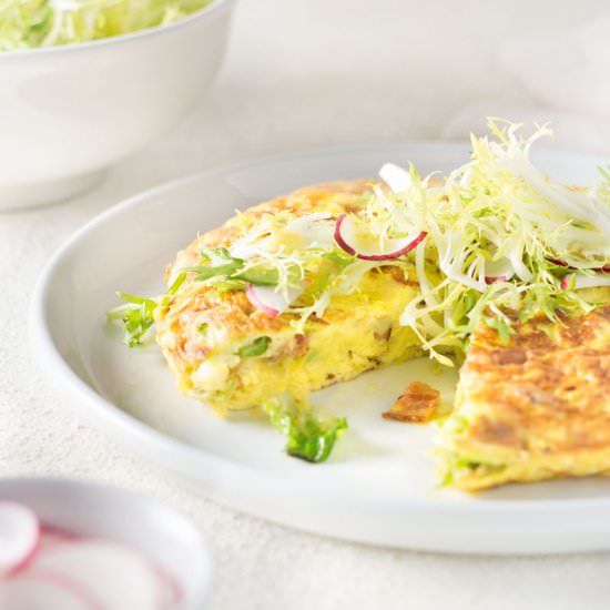 Bacon & Brussels Frittata