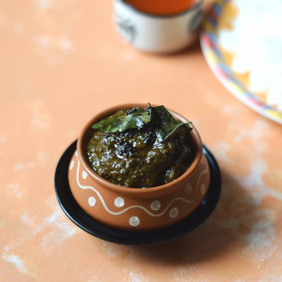 Colocasia Leaf Chutney