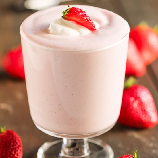 Healthy Strawberry Cheesecake Dip