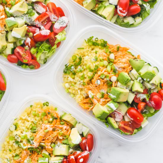 buffalo chicken ranch meal prep