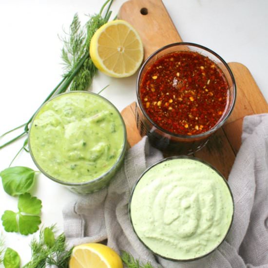 3 Oil Free Vegan Dressings