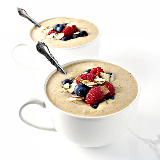 Almond Butter Cauliflower Smoothie