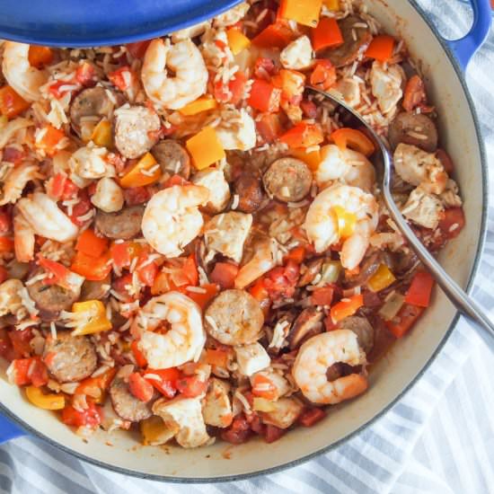 Creole jambalaya