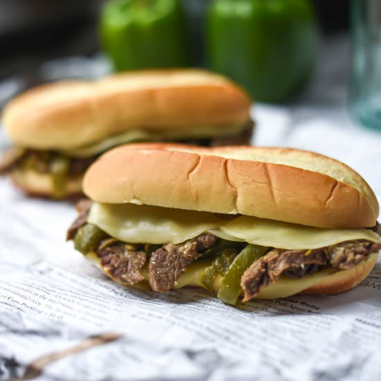 Philly Cheesesteak Sandwiches