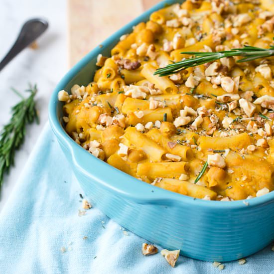 Rosemary & Butternut Baked Pasta