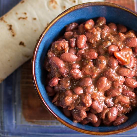 Slow Cooked Red Beans
