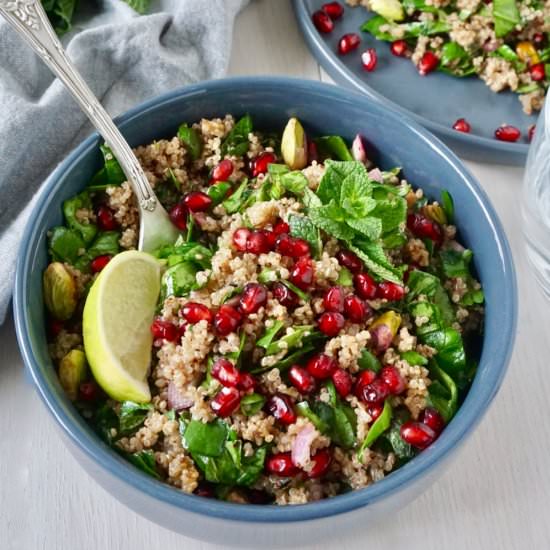 Quinoa Salad With Pomegranate