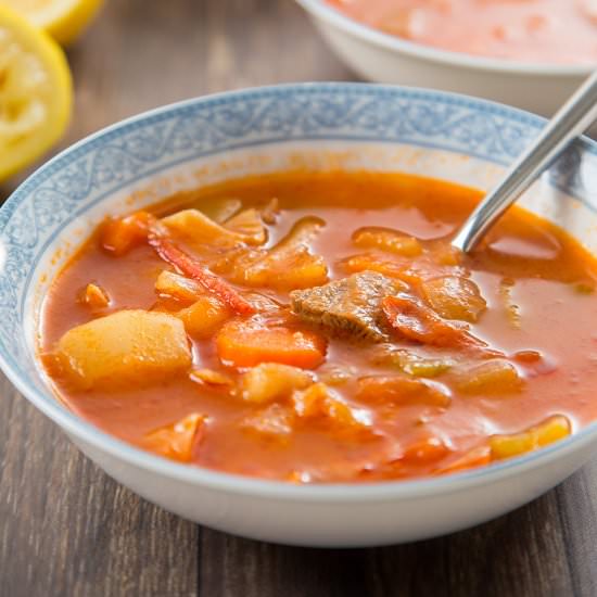 Hong Kong Style Borscht Soup