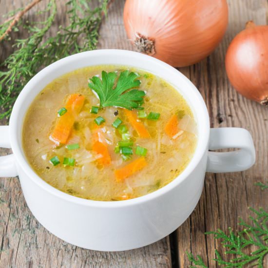 Onion-Cabbage Soup