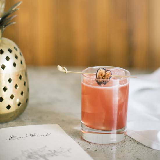 Stranger Than Fig-Gin Cocktail